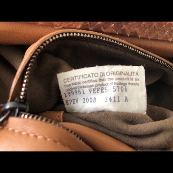 Authentic Bottega Veneta Pitone Cerato Clutch - Picture 7 of 8